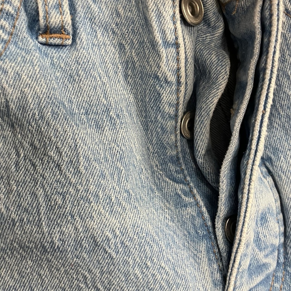 Madewell Balloon Leg Jeans Light Wash High Rise Womens Size 26 Denim - Picture 2 of 15